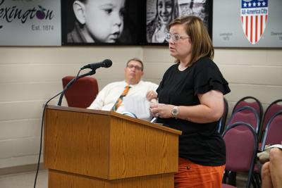 Lexington August school board meeting