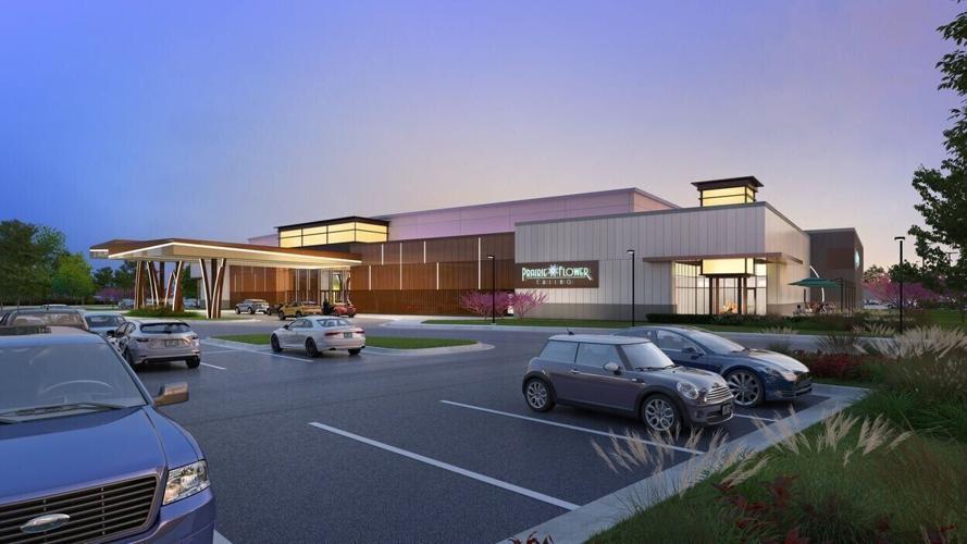 Prairie Flower Casino expansion exterior