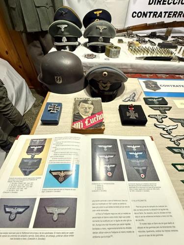 Nazi arsenal seized at home of online military uniform seller in Argentina