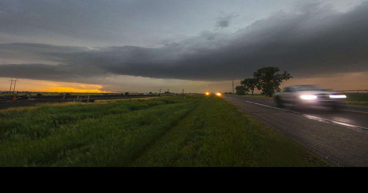 Callaway pounded by hail Sunday evening, quarter sized hail reported in