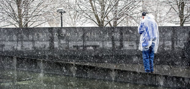Korean War Veterans Honor Flight, 03/25/2014