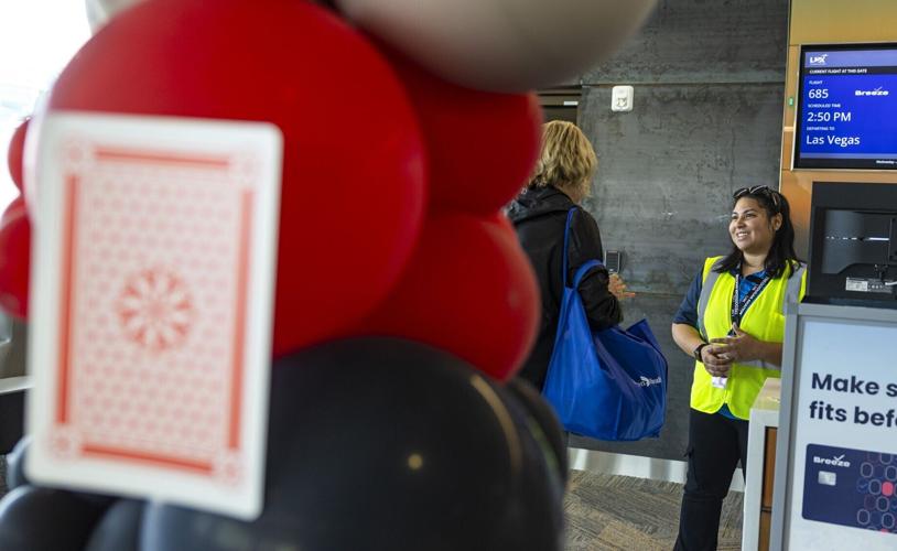 Inaugural Breeze Airways Flight Celebration