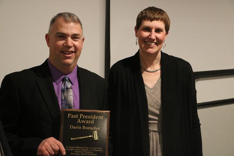 Lexington Area Chamber of Commerce banquet celebrates bond of both local business and agriculture
