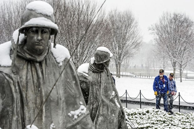 Korean War Veterans Honor Flight, 03/25/2014