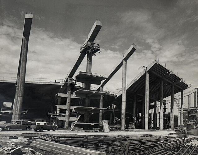 Memorial Stadium Construction
