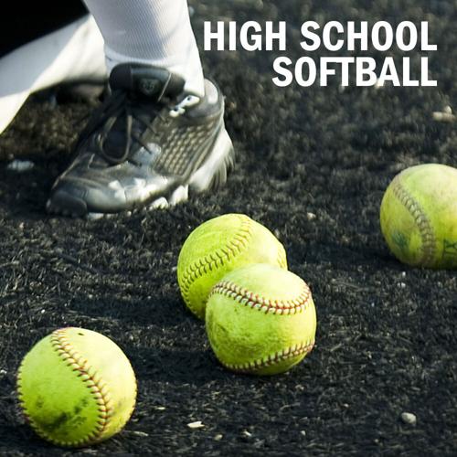 High school softball logo 2014