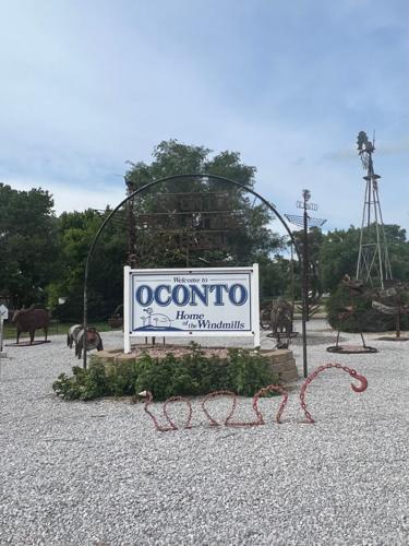 Welcome sign_Charles Horn Sculpture Garden in Oconto.jpg
