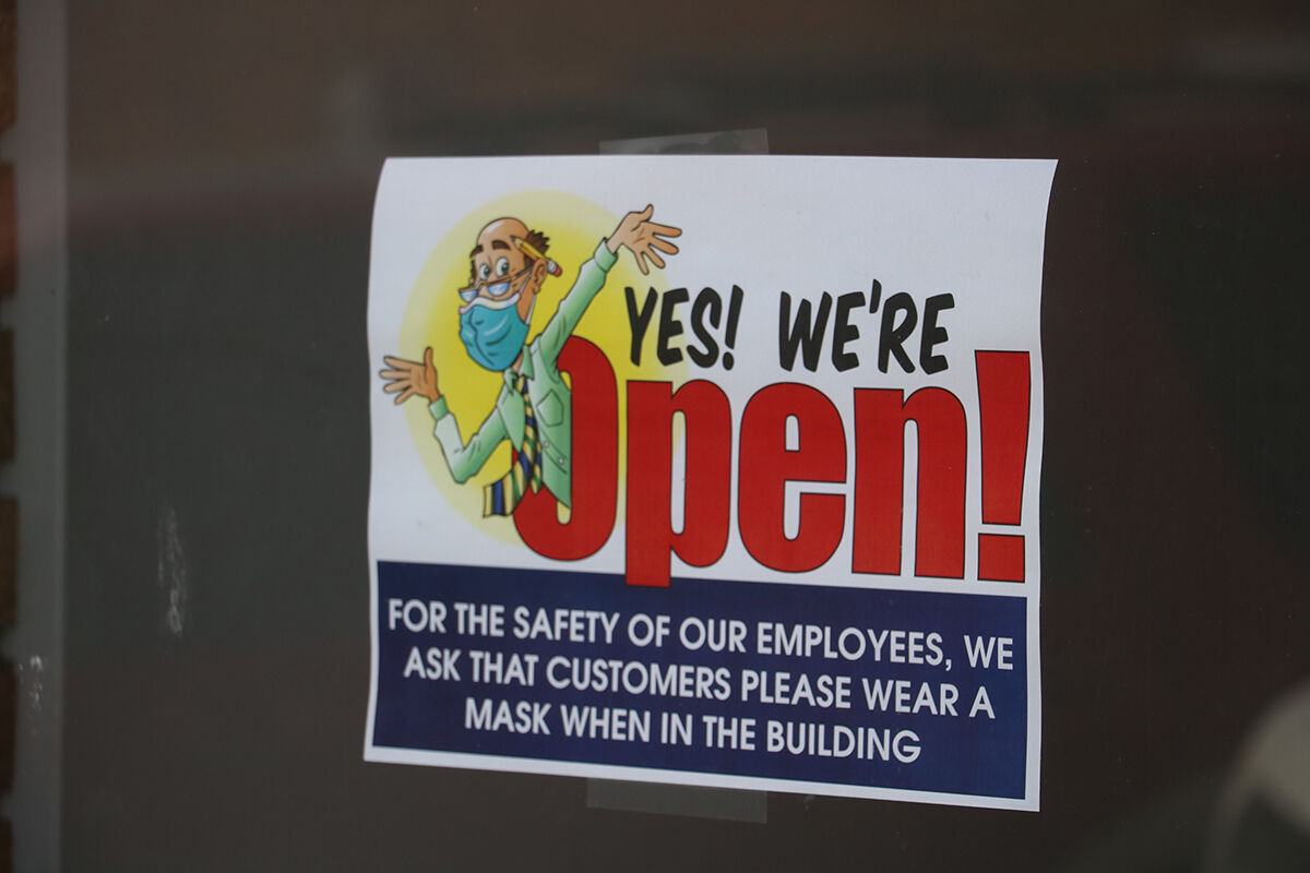 Clipper-Herald open sign