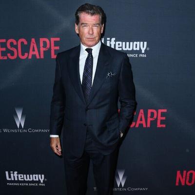 Pierce Brosnan has sought a restraining order