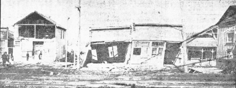1908 Fort Crook City business damage