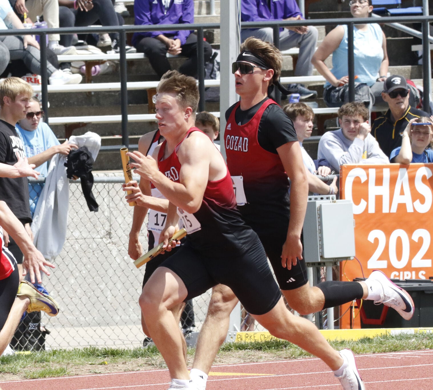 Cozad 4x100 relay