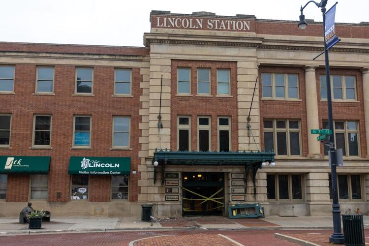 Lincoln Station damage