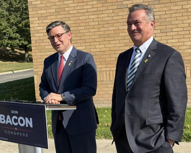 Johnson visits Omaha