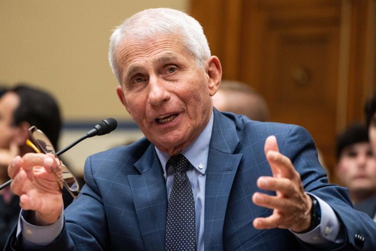 Anthony Fauci, former director of the National Institute of Allergy and Infectious Diseases, testifies to the House Subcommittee