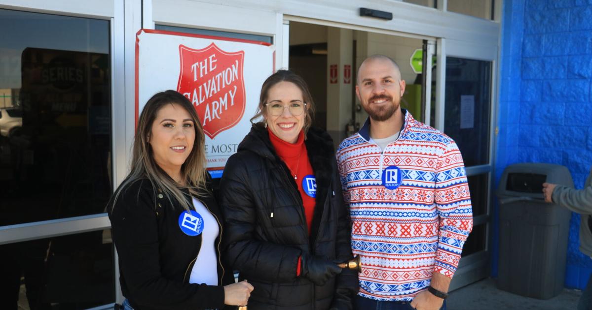 Realtors® ring bells for Salvation Army on “Realtor® Ring Day”