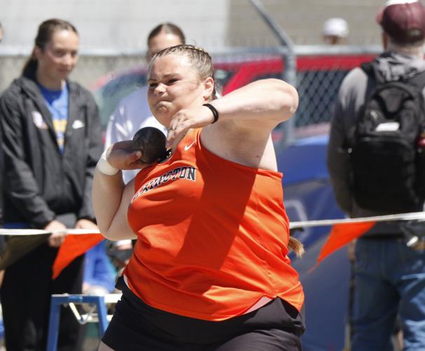 Camryn Sutton Lexington shot put