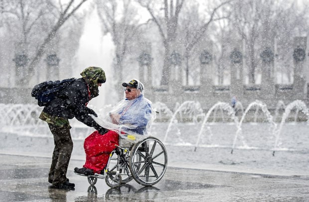 Korean War Veterans Honor Flight, 03/25/2014
