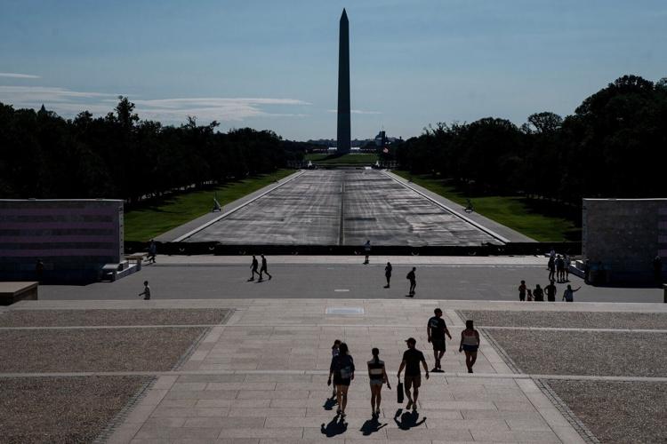 USA-TRUMP/REFLECTING POOL