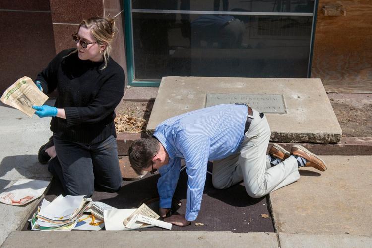 Pershing Auditorium time capsule, 4.18