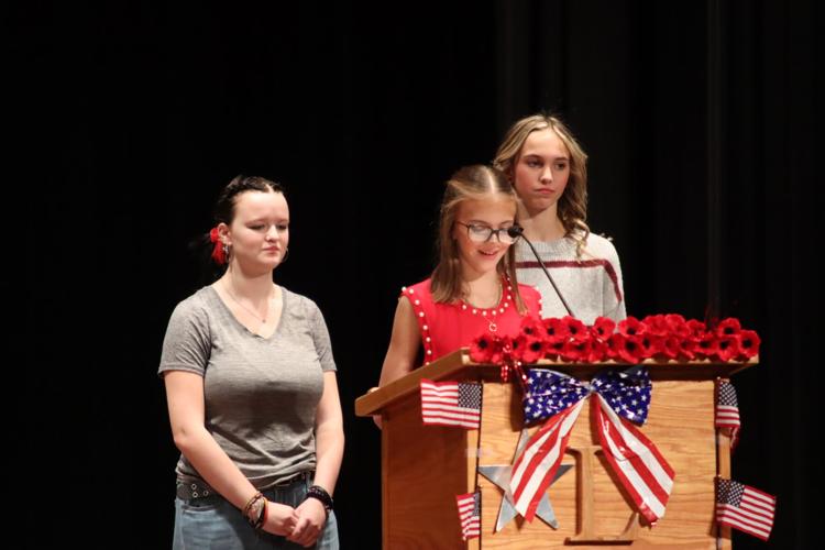Lexington Middle School Veteran's Day program