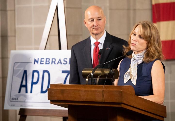 New Nebraska license plate