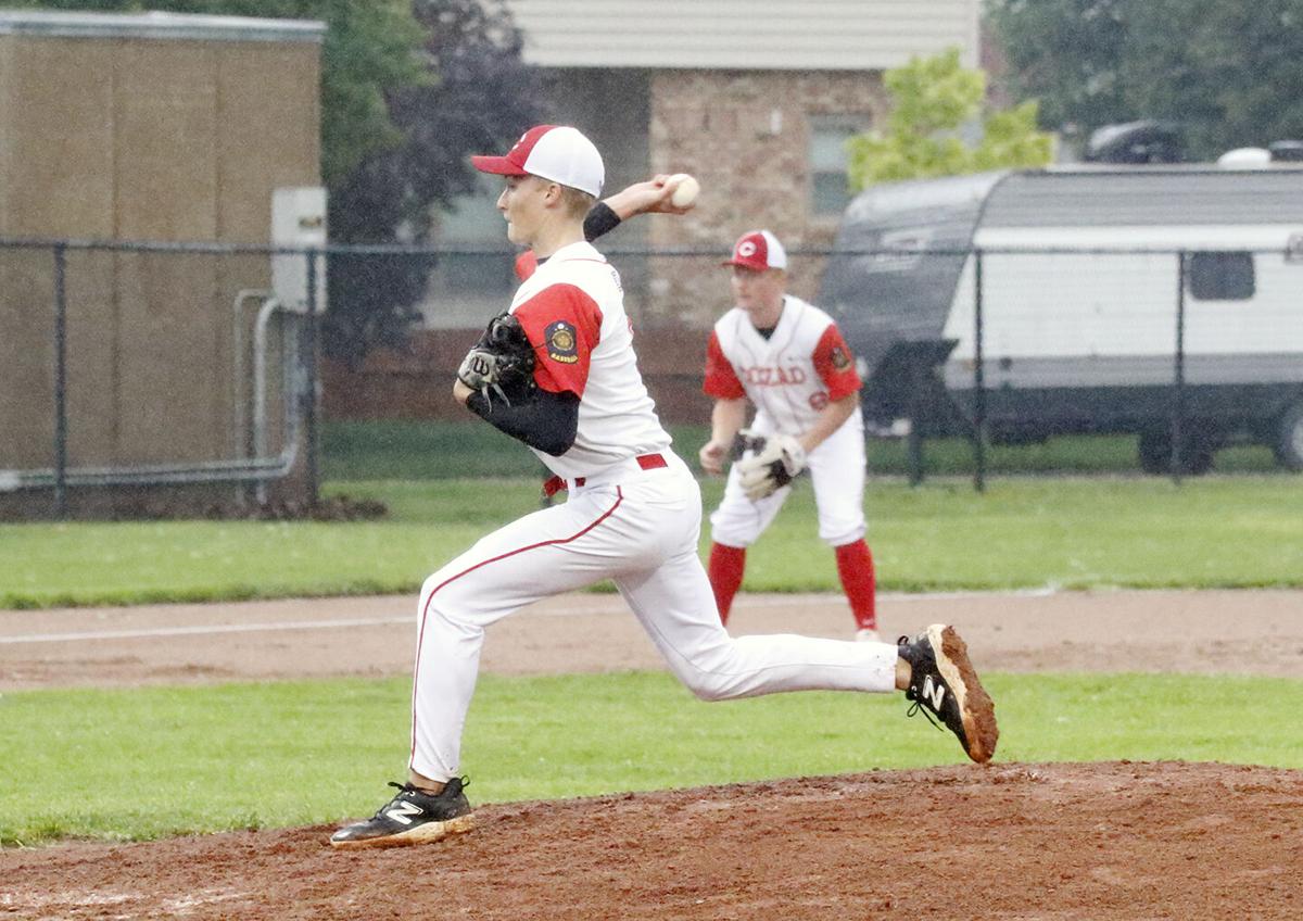 Owen Ross pitching