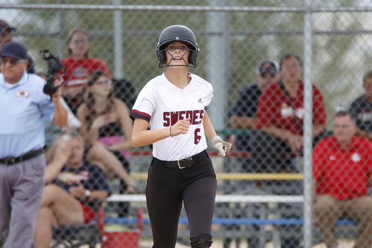 Gothenburg softball vs. Adams Central