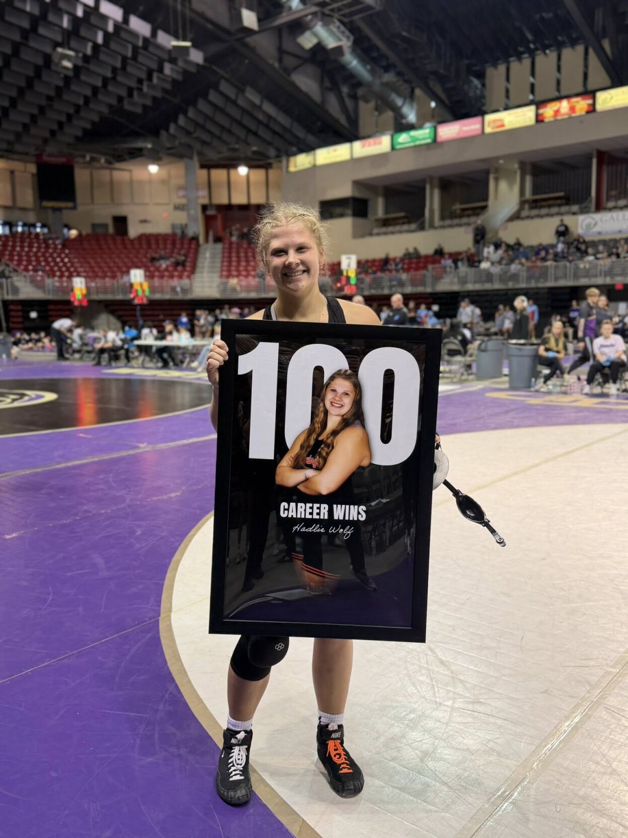 Lexington girls wrestling takes on Flatwater Fracas