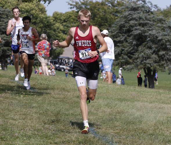 Gothenburg's Bryson Neels at UNK meet