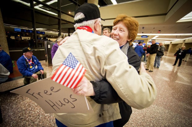 Korean War Veterans Honor Flight, 03/25/2014