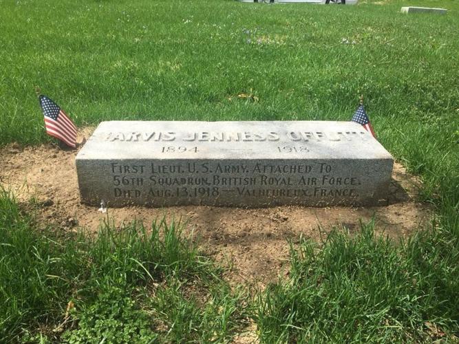 Jarvis Offutt grave at Forest Lawn, Omaha (copy)