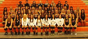 2013 Lexington High volleyball team