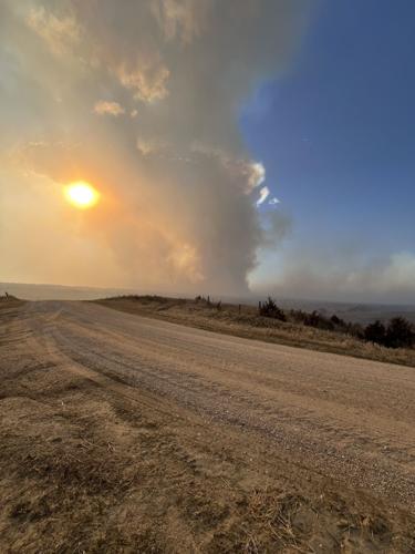 Two homes destroyed as crews continue to battle Betty's Way fire in Lincoln, Custer counties