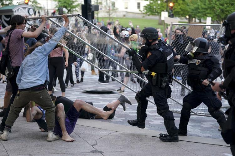 Madison protest turns destructive
