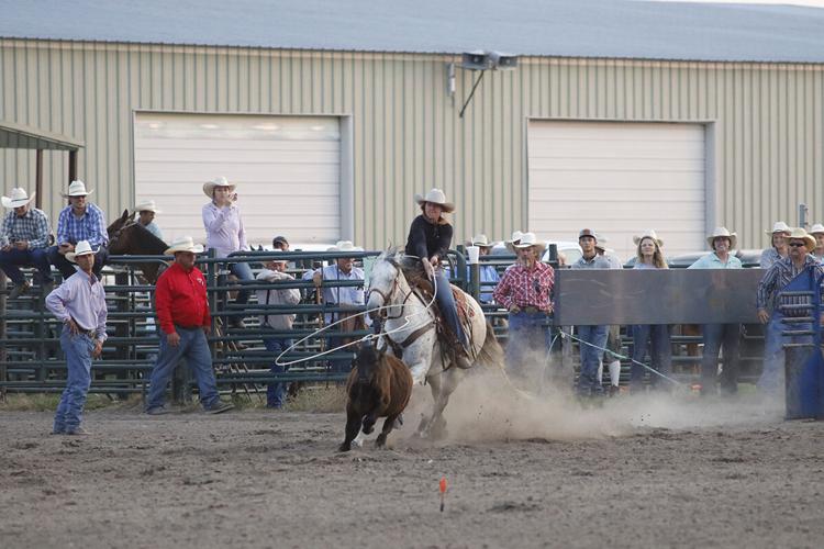 Locals and visitors take part in the Dawson County Fair Rodeo over the weekend