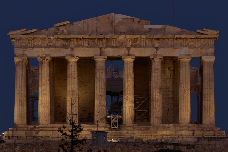 APTOPIX Greece Parthenon Unveiled Photo Gallery