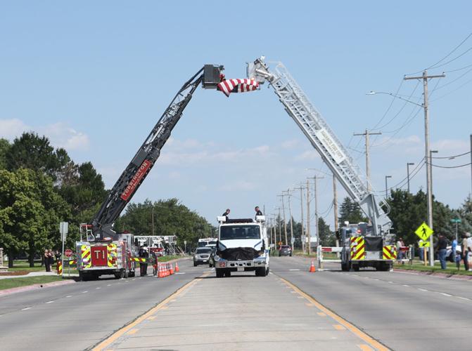 Community pays respects for fallen Scottsbluff firefighter Ryan Lohr