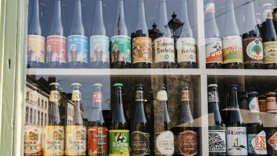 Belgians take their beers as seriously as the French take their wines, with hundreds of types and about 1,500 brands.