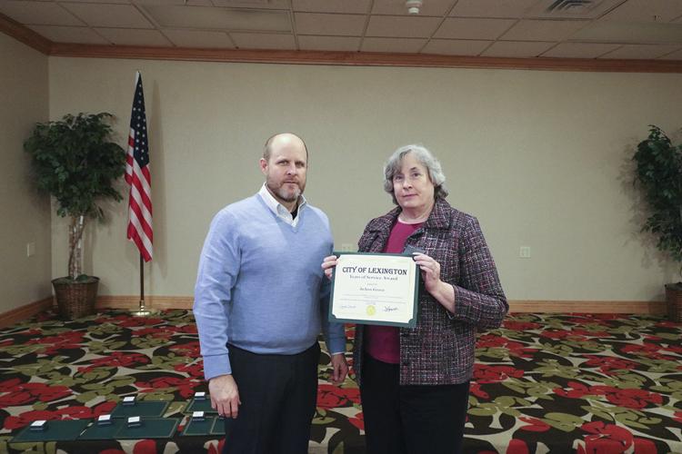 City of Lexington banquet celebrates employees’ work, years of service