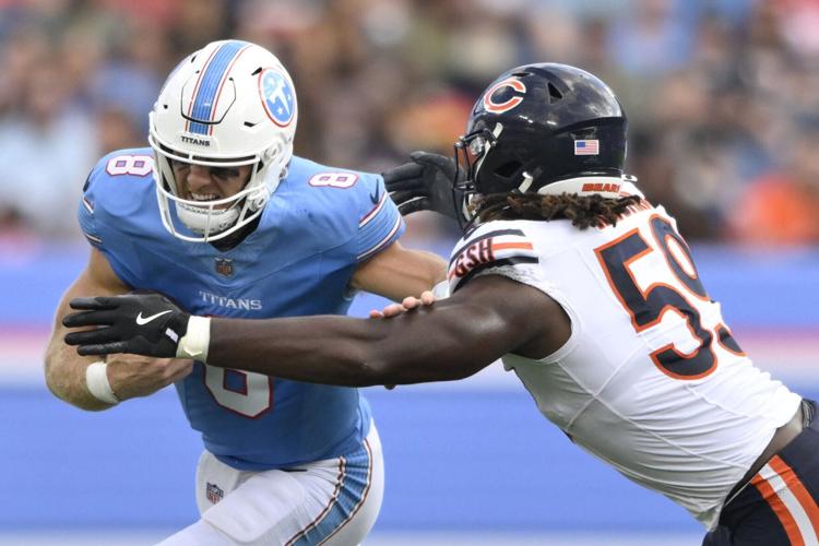 NFL: Chicago Bears at Tennessee Titans