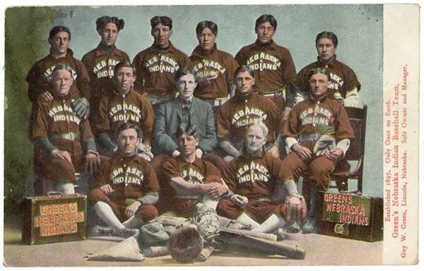 The Nebraska Indians Baseball Team