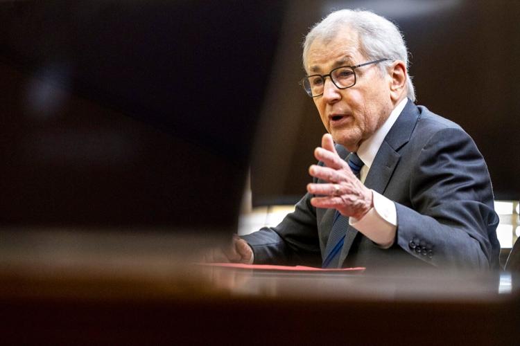 Hagel testifying on bill, 2.23