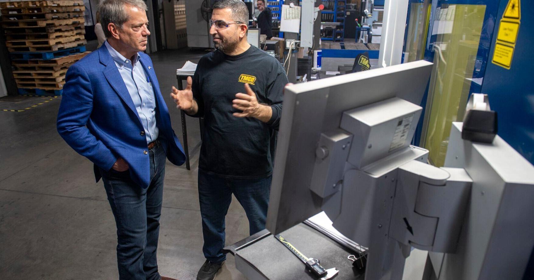 Gov. Pillen visits TMCO, Nebraska's Manufacturer of the Year - Vimarsana News