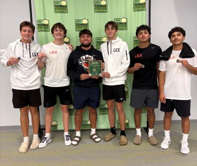 Lexington tennis wins Kearney Catholic Invite