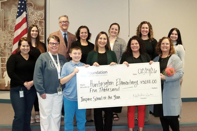 2026 Inspire School of Year group photo - Huntington Elementary