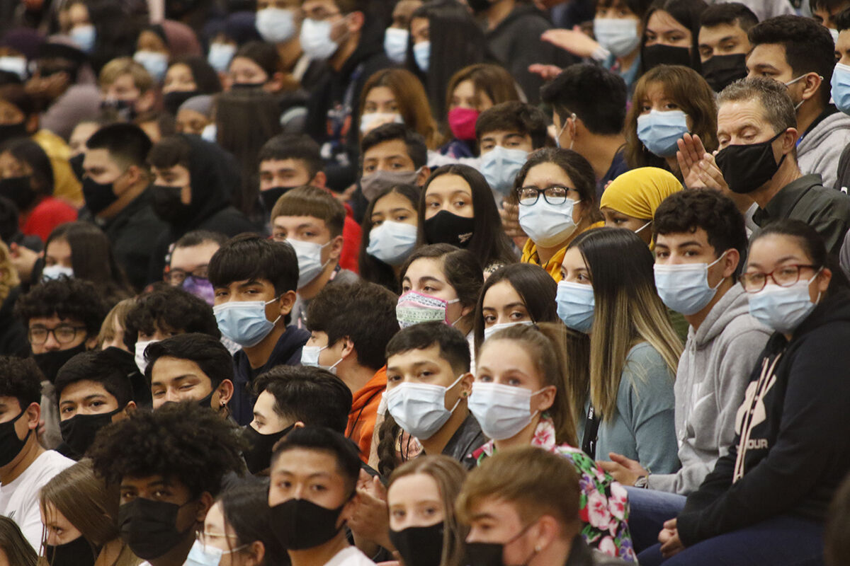 LHS masked students 2021