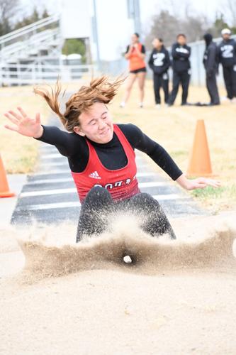 Makenna Broz long jump