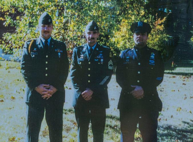 A family photo showing brothers Al, Ron, and Robert Bucca Ron, an FDNY Fire Marshal and resident of Tuckahoe, N.Y.,  died in the Sept. 11 attacks on the World Trade Center. All three brothers served in United States Army.