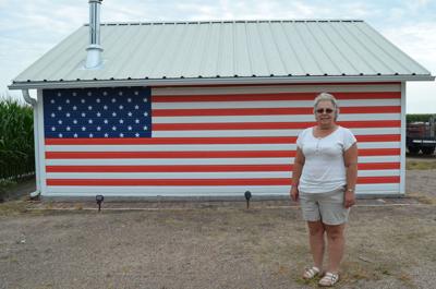 American Pride Barn Quilt Inspired By Eight Brothers Who Honorably