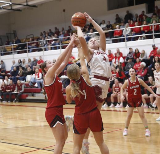 Lady Swedes down Amherst